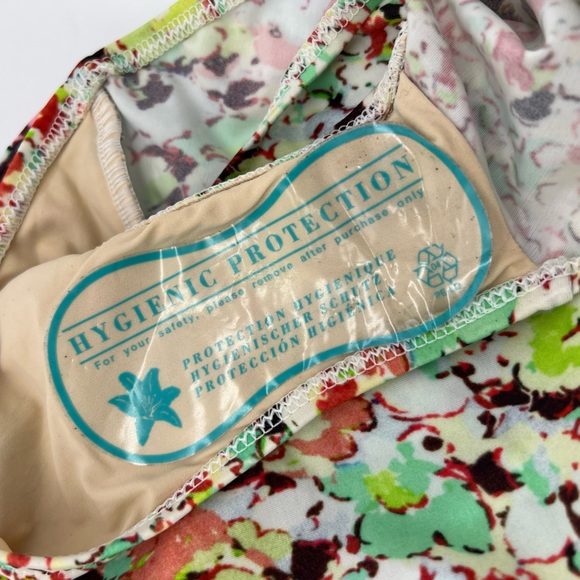 Diva by Rachel Pappo Floral Halter One Piece Swimsuit - Picture 12 of 14